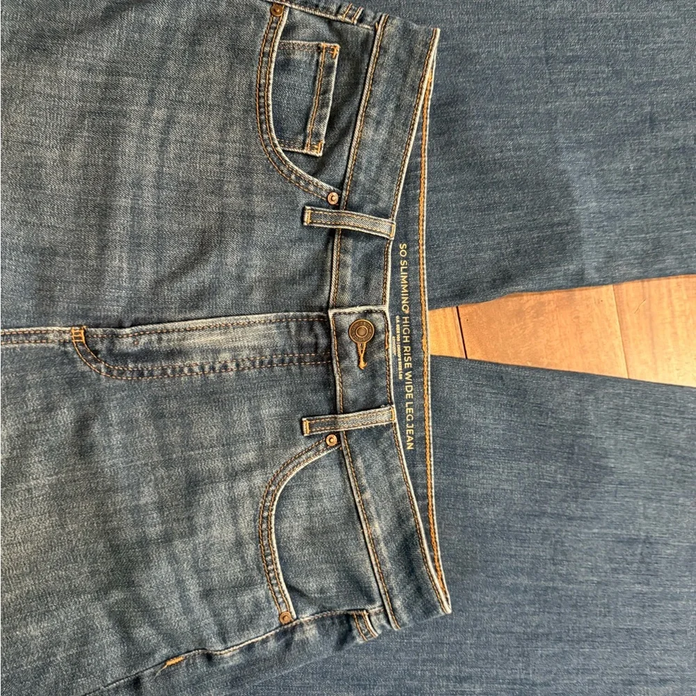 Chico’s High Rise Wide Leg Jeans - Picture 6 of 10